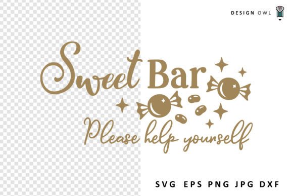 Download Sweet Bar - Party Decor SVG - Party decor svg Collection