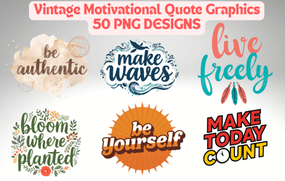 Download Vintage Motivational Quote Graphics - Quote graphics Collection