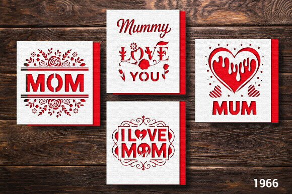 Download Mother’s Day Gift Card Svg Bundle 1966 - Card svg bundle Collection