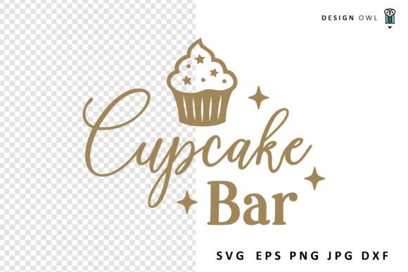 Download Cupcake Bar - Party Decor SVG - Party decor svg Collection