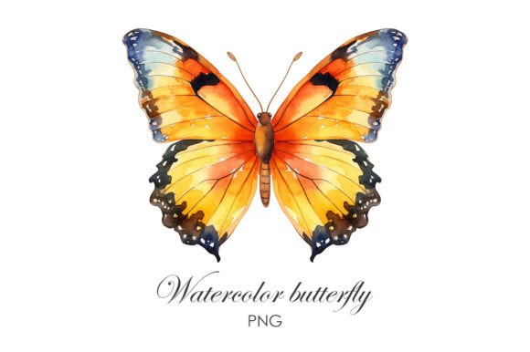 Download Sublimation Watercolor Butterfly PNG - Butterfly png Collection