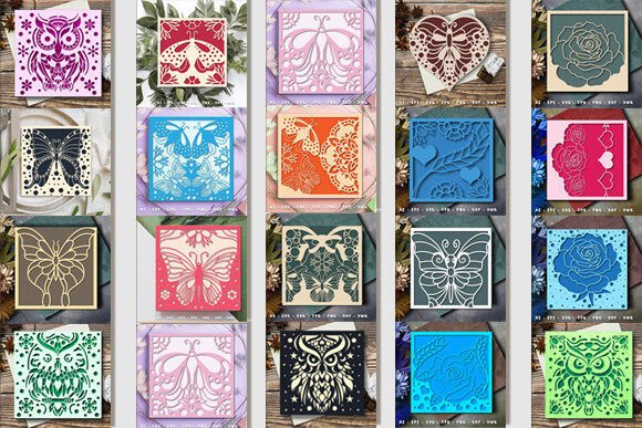 Download Laser Cut Card Svg Bundle - Card svg bundle Collection